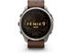 Смарт часовници Garmin fēnix® 9 Pro, inReach® - 51 мм -  Titanium с Walnut кожена каишка