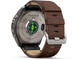 Смарт часовници Garmin fēnix® 9 Pro, inReach® - 51 мм -  Titanium с Walnut кожена каишка
