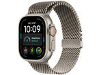 Смарт часовници Apple Watch Ultra 4 GPS + Cellular - Milanese Loop, Natural Titanium, Medium