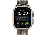 Смарт часовници Apple Watch Ultra 4 GPS + Cellular - Milanese Loop, Natural Titanium, Large