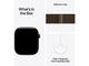 Смарт часовници Apple Watch Series 12 46mm - GPS + Cellular - Aluminum, Dark Bronze, Milanese Loop, M/L