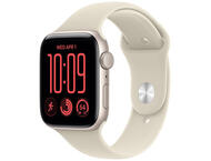 Смарт часовници Apple Watch SE 3 40 mm GPS - Starlight Aluminium Case with Sand Sport Band - M/L