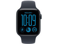 Смарт часовници Apple Watch SE 3 44 mm GPS - Midnight Aluminium Case with Navy Blue Sport Band - M/L