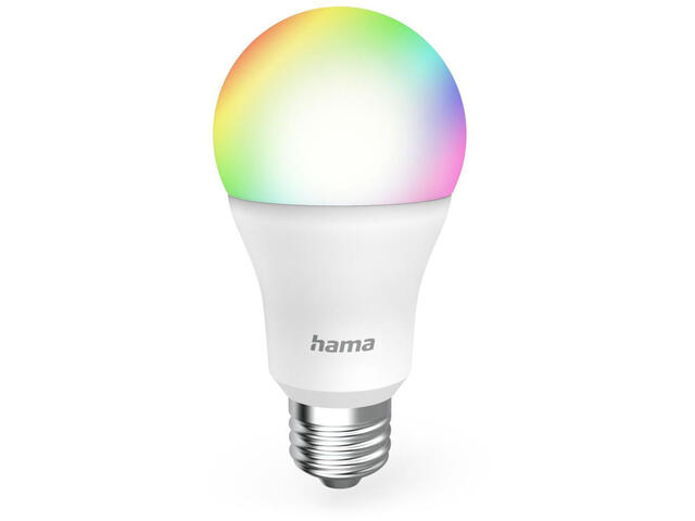 Smart Home Hama Димираща смарт крушка RGBW WiFi-LED