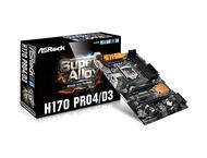 Дънни платки ASRock H170 Pro4/D3
